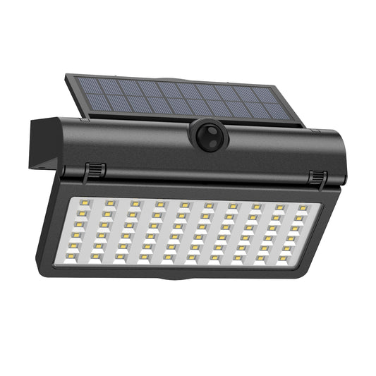 Vesra Solar Motion LED Security Light – Outdoor Vesra Weatherproof Fence Light with Motion Sensor, High-Output White LEDs, Easy DIY Installation, 1500 Lumens