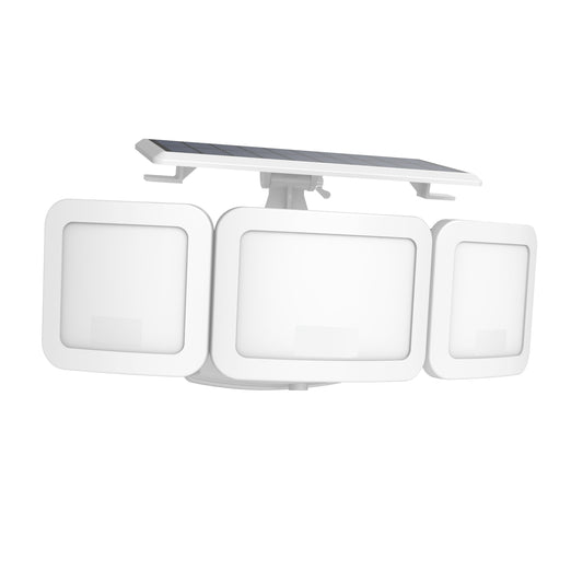 Vesra Guard 3000 Lumen Triple Head Solar Outdoor LED Security Light