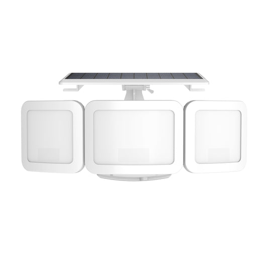 Vesra Guard 3000 Lumen Triple Head Solar Outdoor LED Security Light